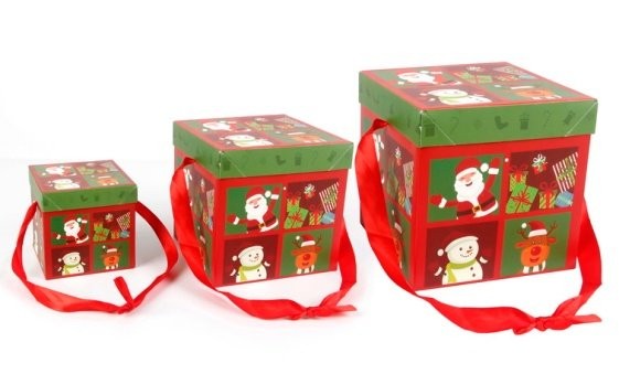 Christmas Gift Box (Set Large Small)