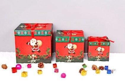 Christmas Gift Box (Set Large Small) 5
