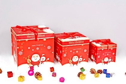 Christmas Gift Box (Set Large Small) 7