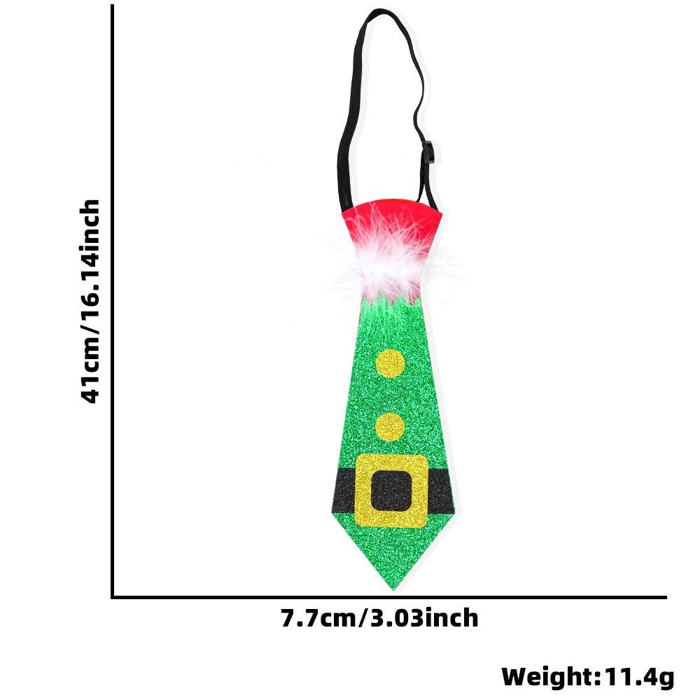 Christmas Tree Berry Necktie 2