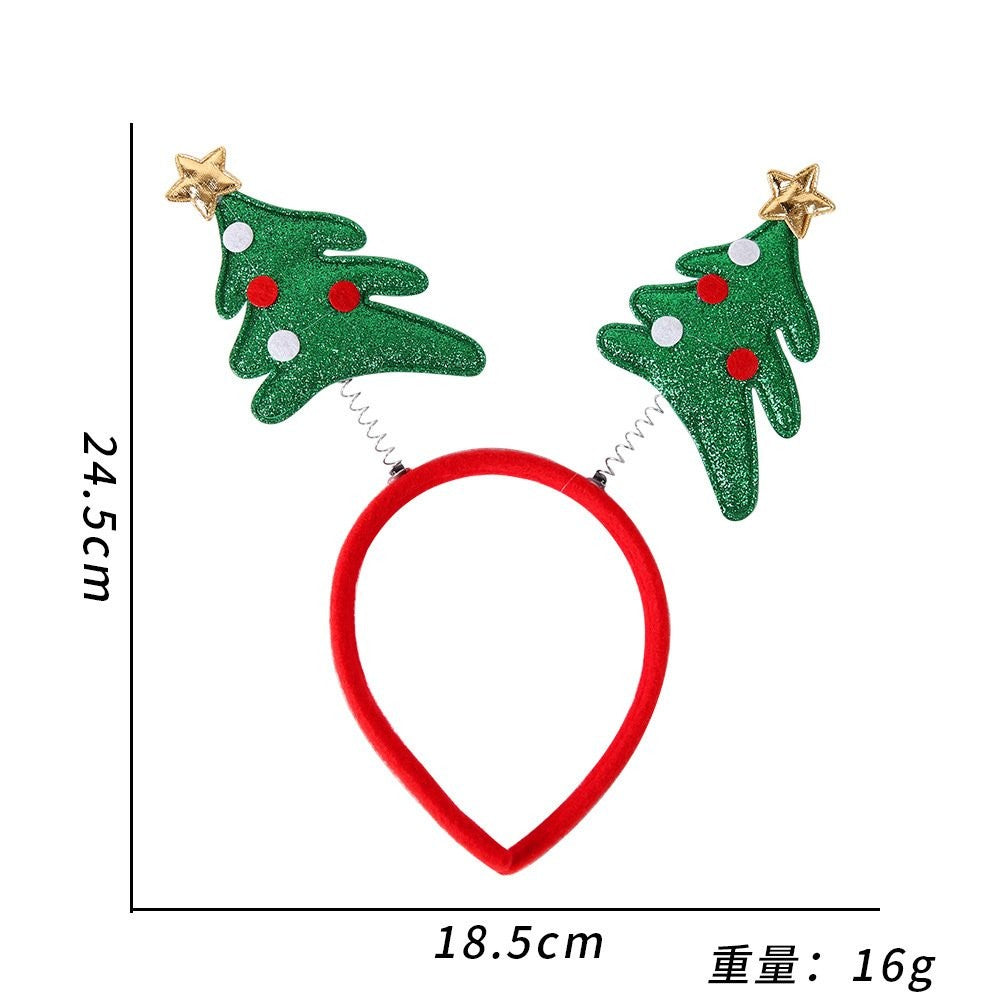 Christmas Tree Five-Pointed Star Headband