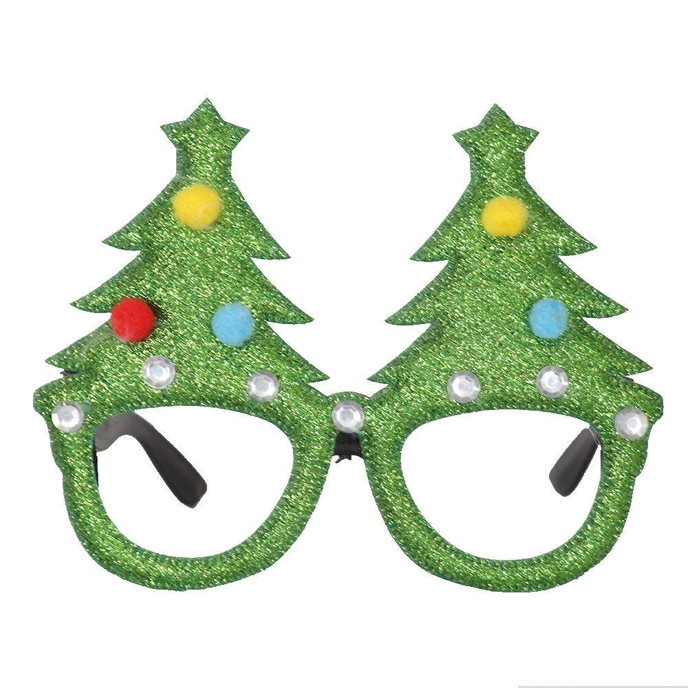 Christmas Tree Glasses