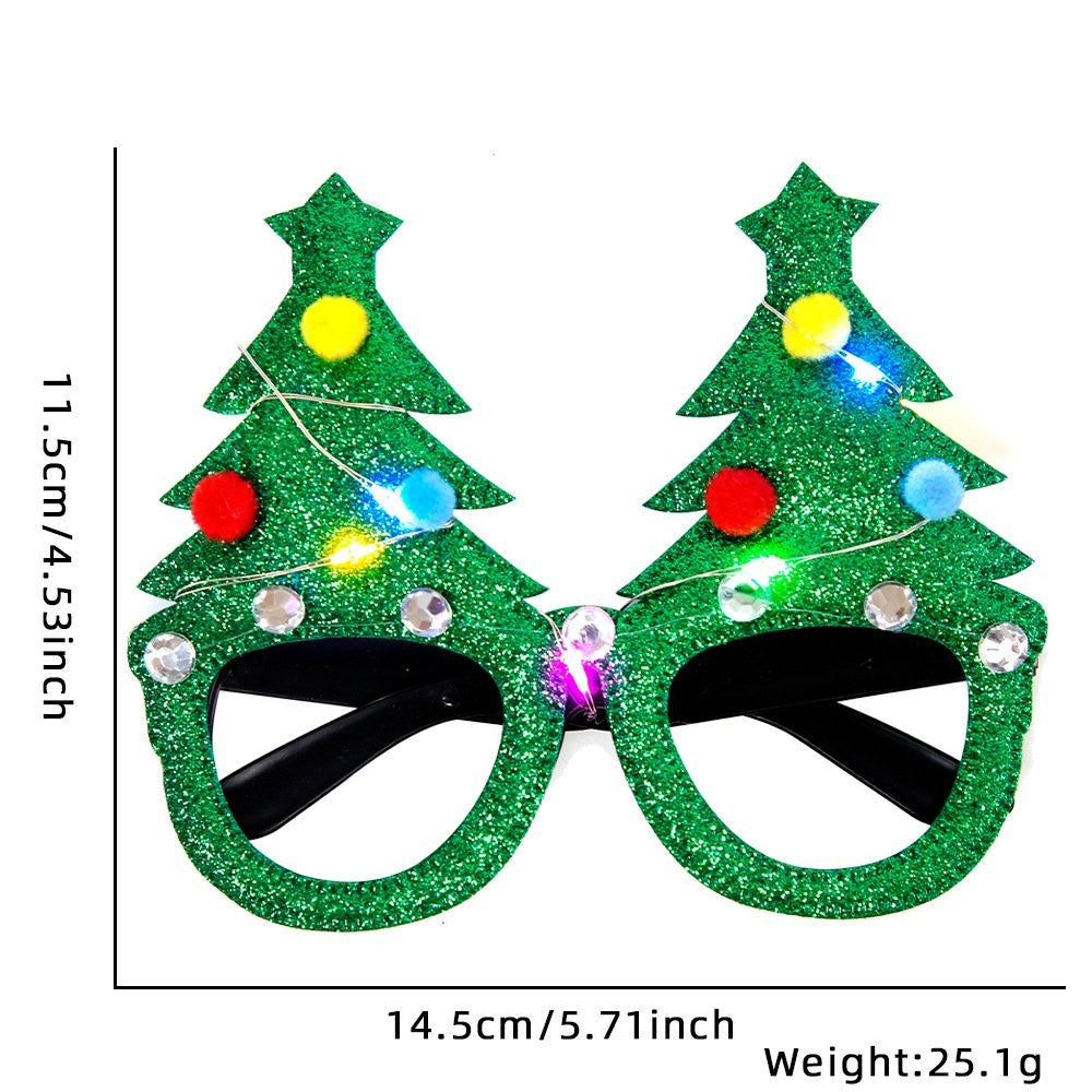 Christmas Tree Glasses (with LED)
