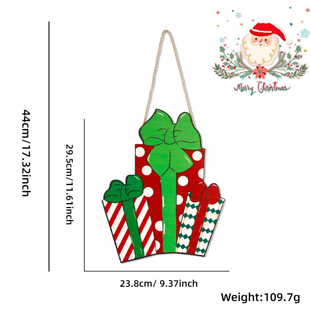 Christmas Tree Letter Style Hanging Sign 2