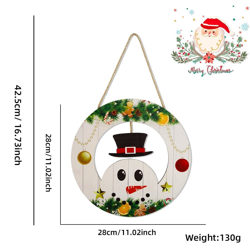 Christmas Tree Letter Style Hanging Sign 5