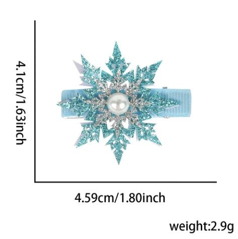 Christmas Tree Mesh Hair Clip 4