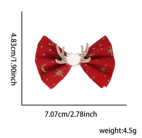 Christmas Tree Mesh Hair Clip 5