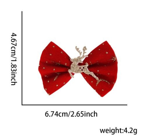 Christmas Tree Mesh Hair Clip 6