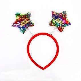 Colorful Fold Pcs Five-Pointed Star Head Bopper