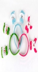 Colorful Spring Head Bopper Series - Snowman 、 Bear 、 Reindeer 、 Santa