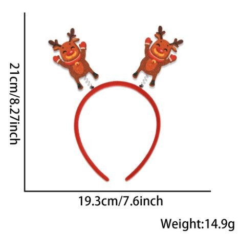 Dancing Reindeer Headband