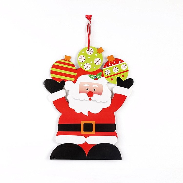 Foam Board - Santa Ornament