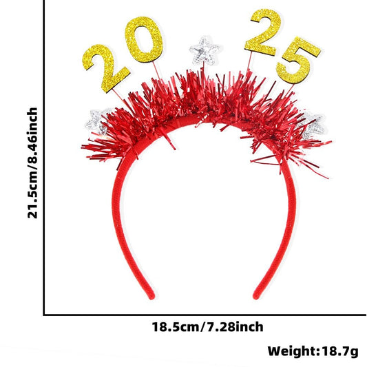 Gold 2025 Headband