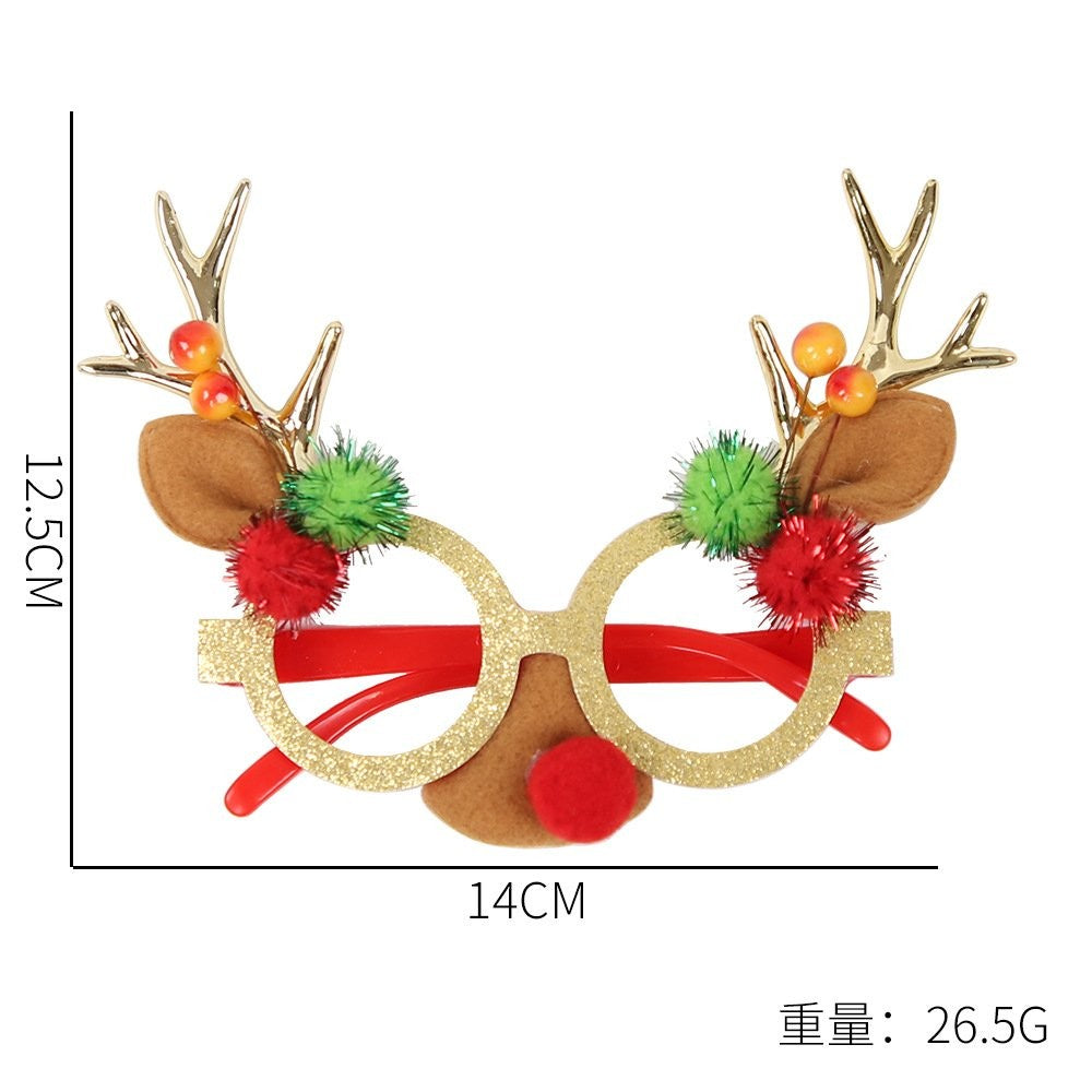 Gold Corner Antler Glasses