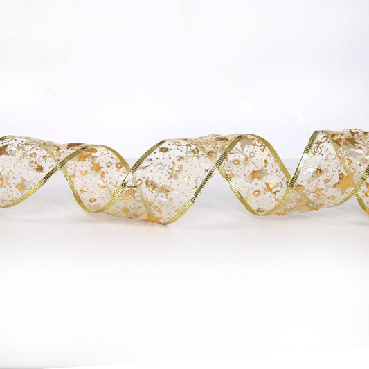 Gold Foil Gold Ribbon (Without LED) 1M