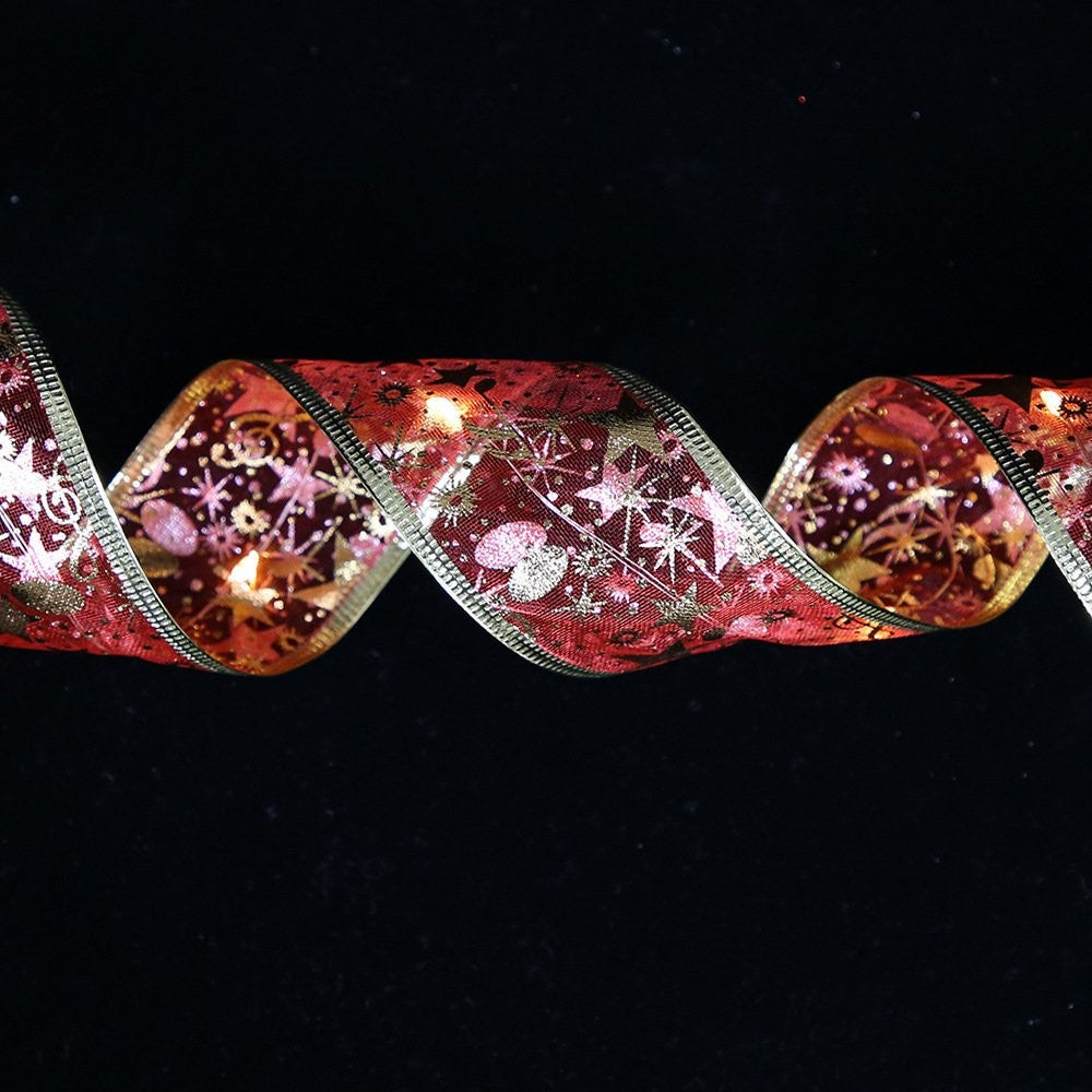 Gold Foil Gold (Warm Light) Ribbon 1M 3