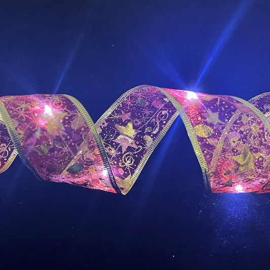 Gold Foil Red (Cool LED) Ribbon 1M