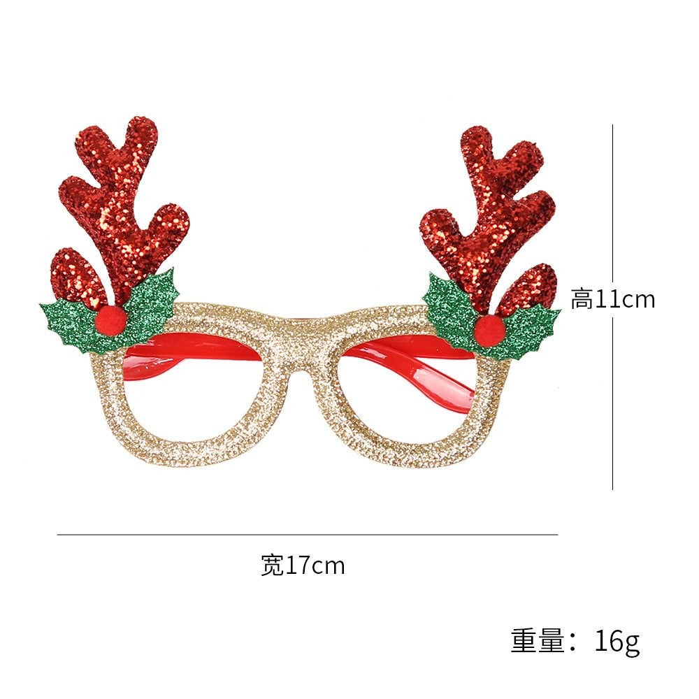 Gold Glasses Frame Red Antler