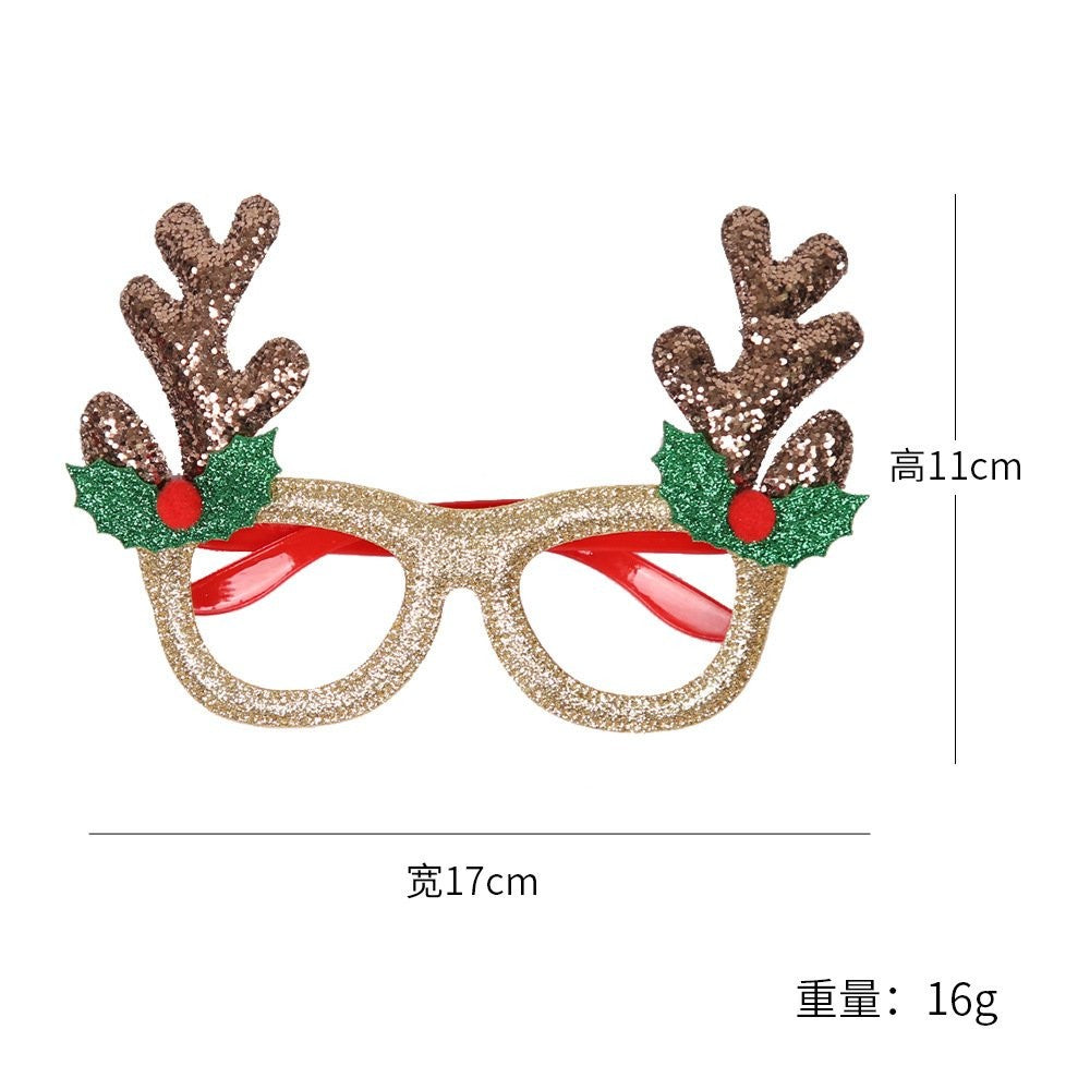 Gold Glasses Frame Rose Gold Antler
