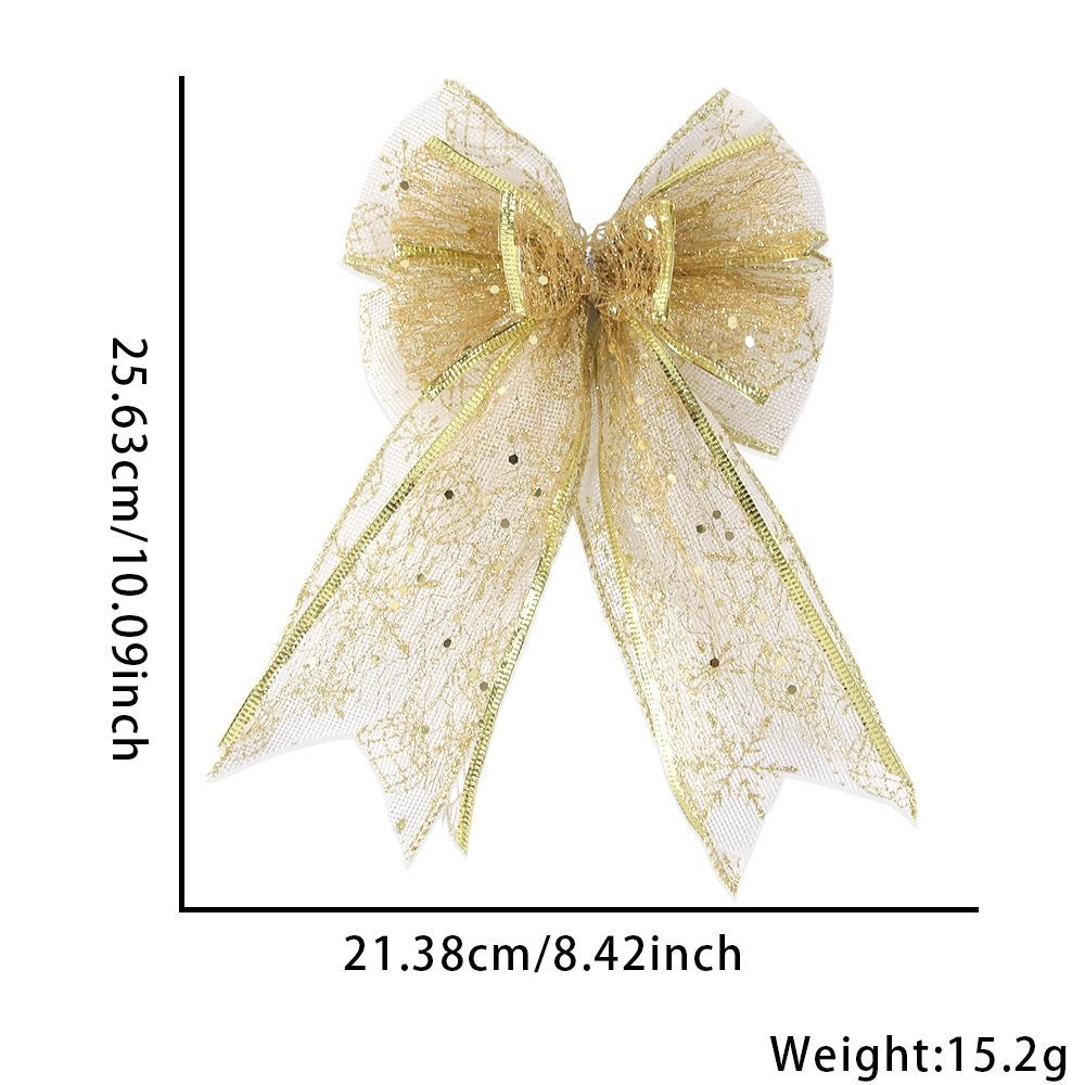 Gold Random Mesh Bow 3