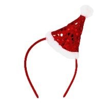 Green Santa Hat Headband 2