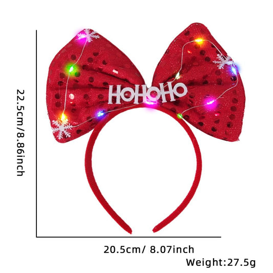 HOHOHO Bow Style (with LED) Headband