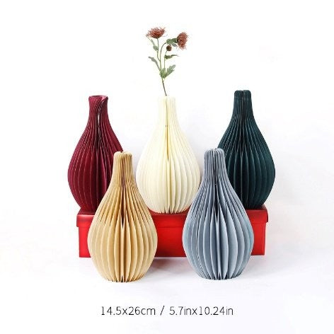 Honeycomb Flower Bottle (110g Double Paper) 14x24cm