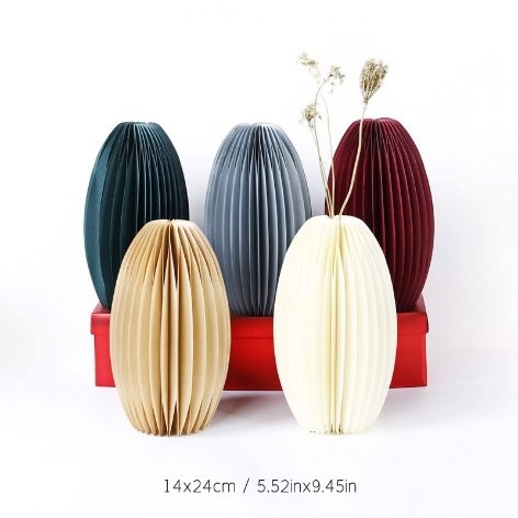 Honeycomb Flower Bottle (110g Double Paper) 14x24cm