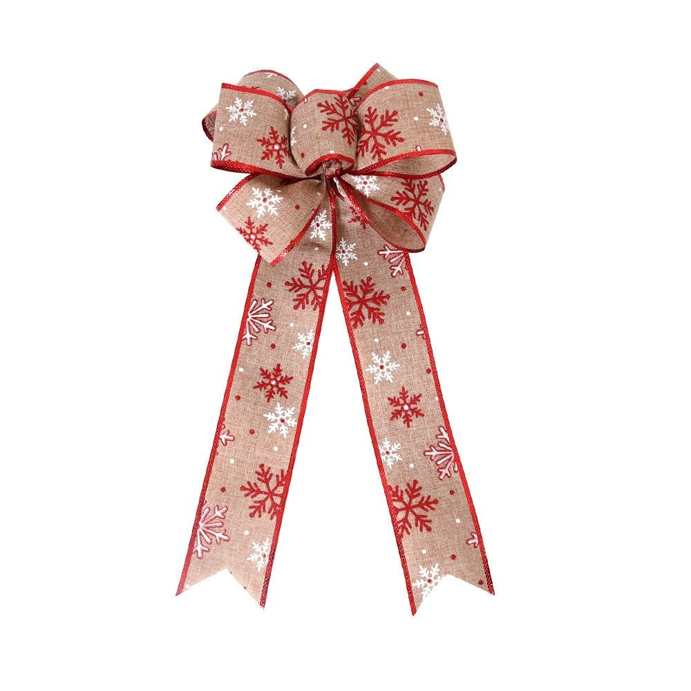 Khaki Large Flower Bow 4