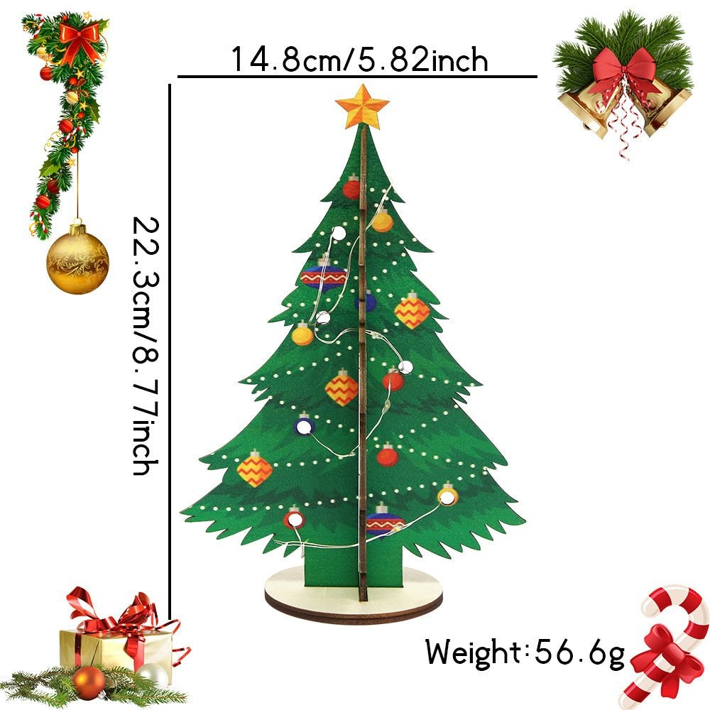 LED DIY Christmas Tree a Ornament 2