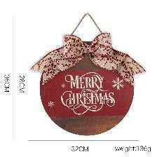 Letter Snowflake Hanging Sign