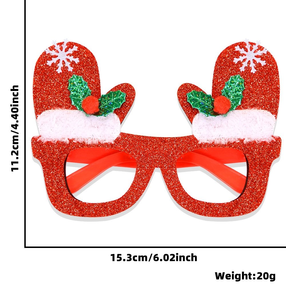 Mitten Santa Claus Glasses 3