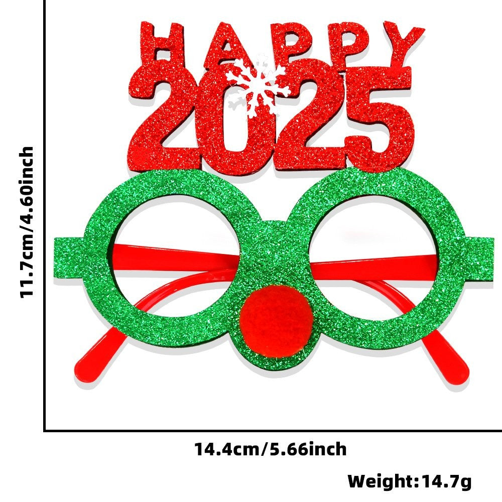 Mitten Santa Claus Glasses 4