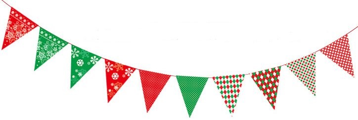 Paper Triangle Pennant Bunting