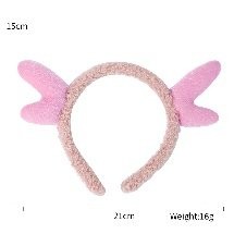 Pink Antler Headband