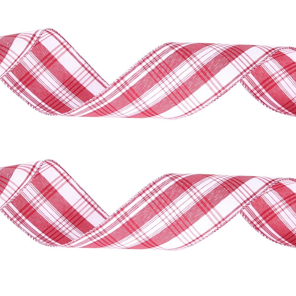 Red & White Ribbon 2M*6.3CM