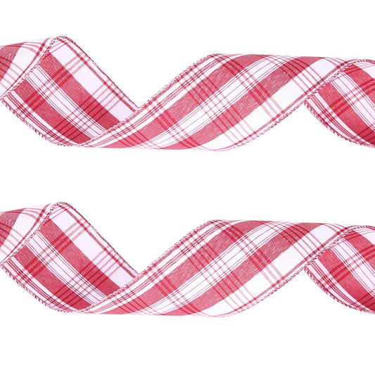 Red & White Ribbon 2M*6.3CM