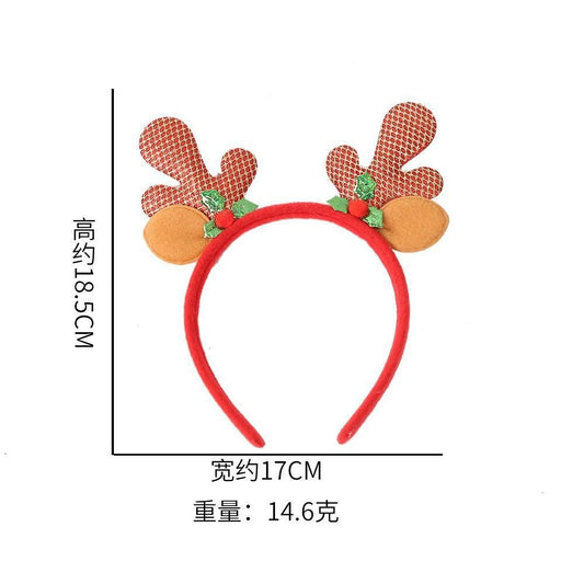 Red Antler Headband 18.5*17cm