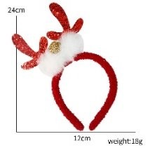 Red Antler Headband 24*12cm