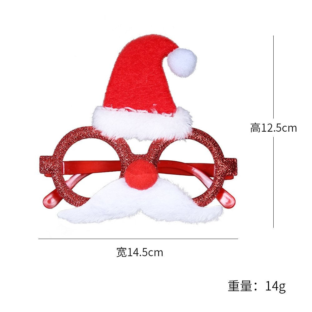 Red Glasses Frame Red Hat