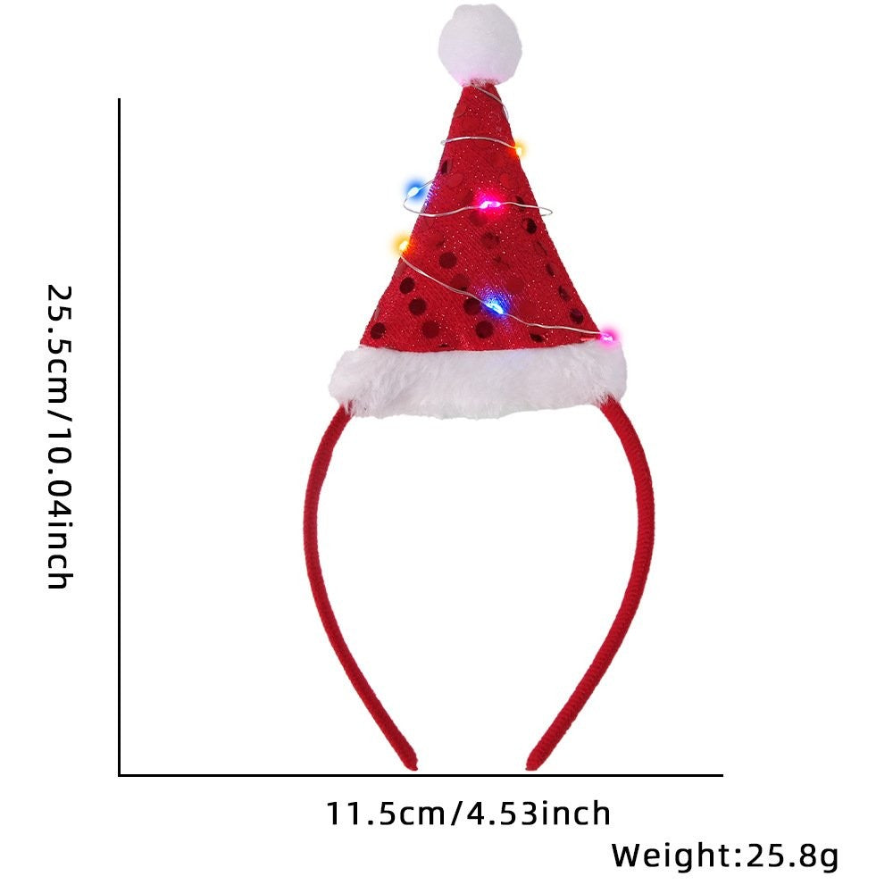 Red Hat Headband (with LED)