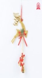 Reindeer Bell Garland