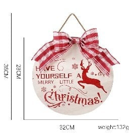 Reindeer Letter Hanging Sign