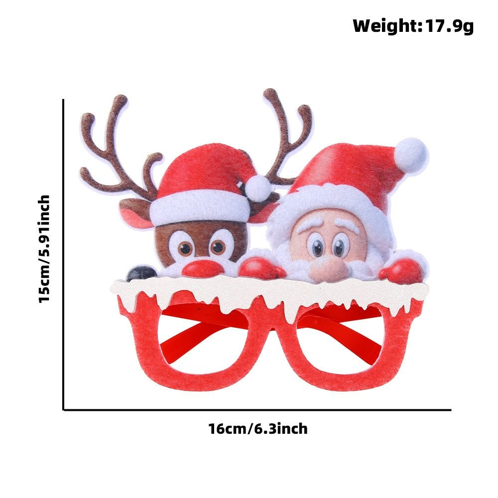 Reindeer Santa Glasses
