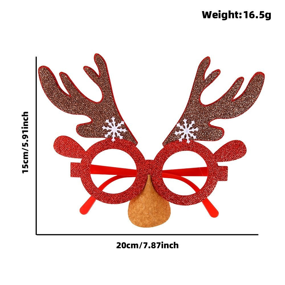 Reindeer Santa Glasses 2