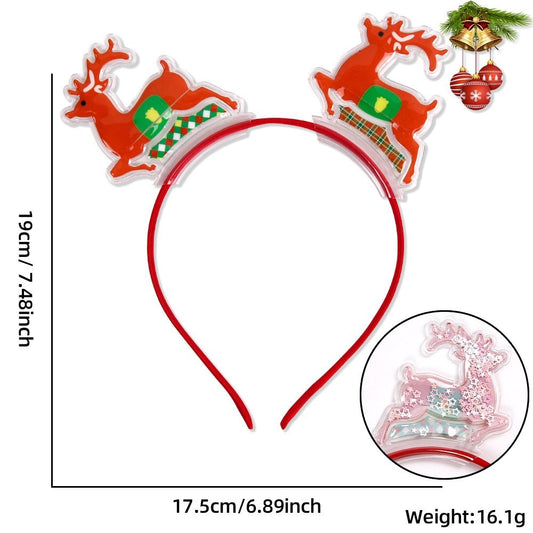Reindeer Star Quicksand Headband