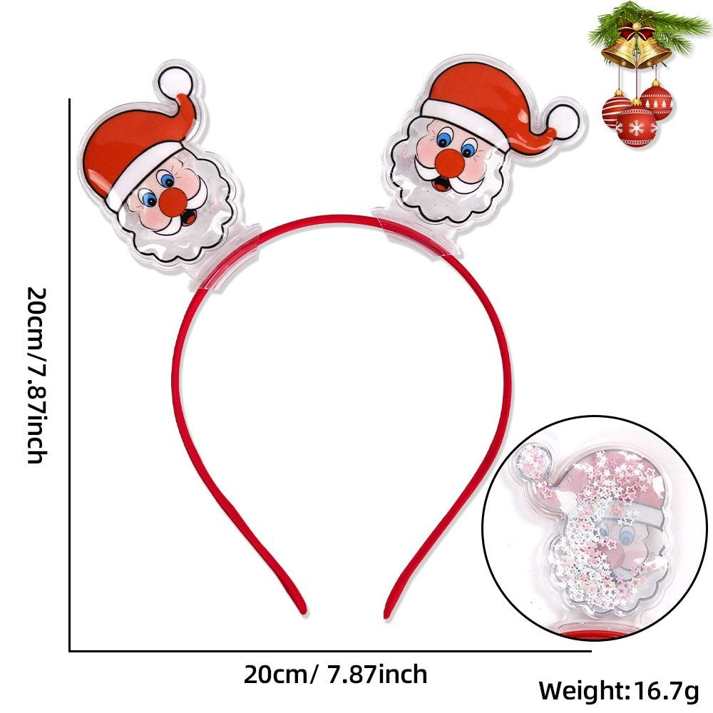 Reindeer Star Quicksand Headband 4
