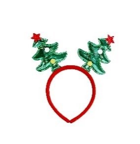 Round Pcs Bright Fabric Tree Headband Head Bopper