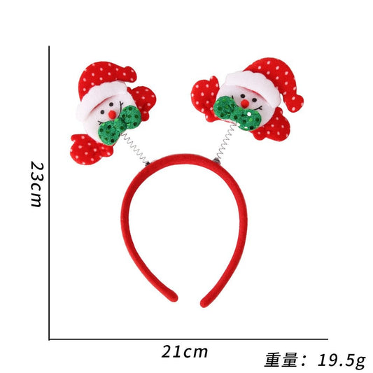 Santa Claus + Bow Headband