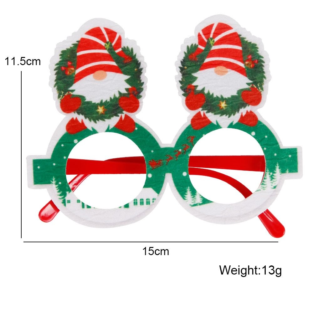 Santa Claus Glasses 8.5*16cm 2